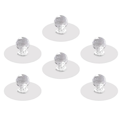 6pcs boutons armoire - 6pcs,