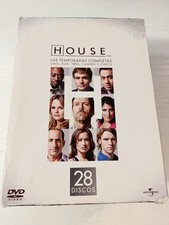 House M.D. Saisons 1 À 5 Complètes - 28 X DVD Espagnol Anglais Région 2 3T