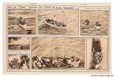 CAR-ADXP7-0374-BATEAUX - HOW THE TITANIC SURVIVORS WERE PICKED UP BY THE CARPA