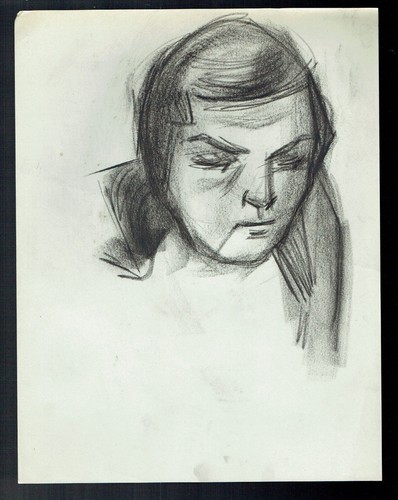 D16 dessin etude au - au, crayon