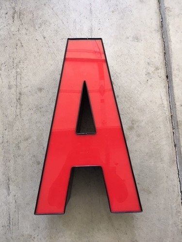 Illuminated letter light - "a",