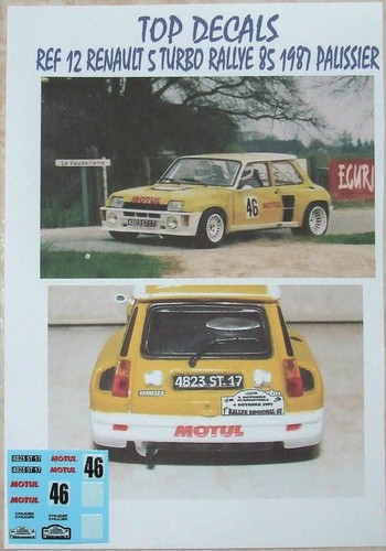 Renault turbo tdc rallye - renault,