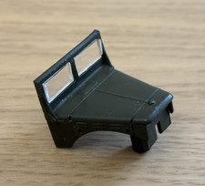 SOLIDO militaire pièce détachée cabine avec pare-brise de DODGE 6x6 T223 WC 63