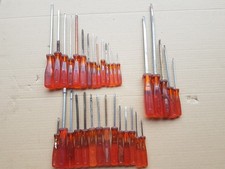 FACOM lot ancien tournevis crusiforme plat embout douille isoryl électricien 