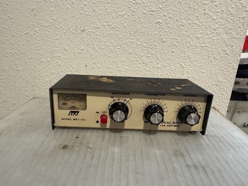 Mfj 921 antenna tuner 144 - 921,