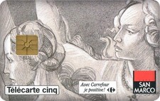 TELECARTE 5 UNITES / TIRAGE