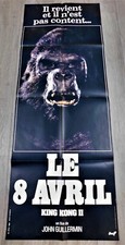 kIng Kong 2 Affiche ORIGINALE 60x160cm *23" 63" 1986 John Guillermin 