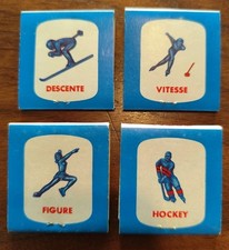 Lot étuis allumettes - 4, d’allumettes