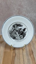 Assiette sarreguemines fables - assiette,