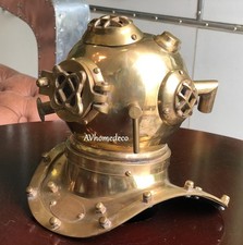 Mini casque de plongée artisanal de la marine américaine Mark V Mini bureau d...