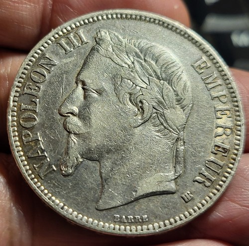 France francs napoleon iii - france, 5