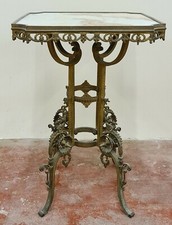 TABLE D'APPOINT EN BRONZE AVEC