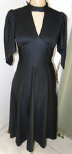Robe ancienne noire vintage 70
