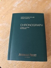 Operating instructions Audemars Piguet Royal Oak Chronograph  Calibre 3126/3840
