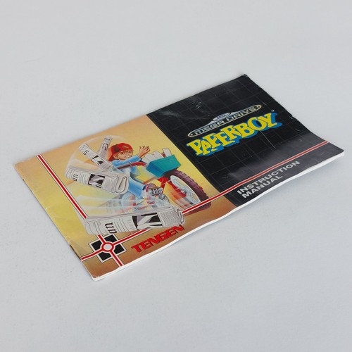 Paperboy jeu sega - paperboy, megadrive