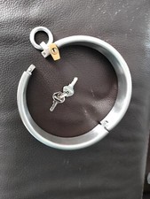 collier SM en acier  pour esclave SM   pour soumission fetichisme bondage