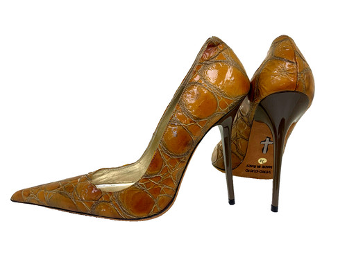 Santa cruz metal high heels - high,