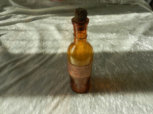 Ancienne bouteille fiole - , en
