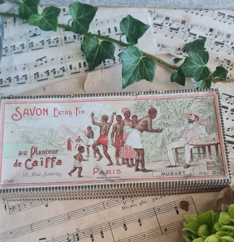 Ancienne boite carton savon - boite, de