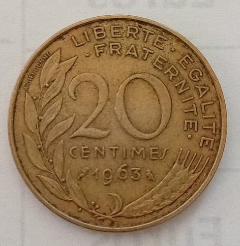 Centimes république - 20,