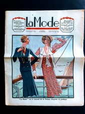 Journal LA MODE - 22 Juin 1930