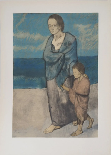 Pablo picasso mère et - pablo,