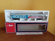 Lima Trains, Échelle. HO, Wagon  AEG-TELEFUNKEN, Réf :9221 avec sa boîte.