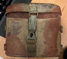 Etui jumelles français modèle 1935 - réutilisation allemande WW2.