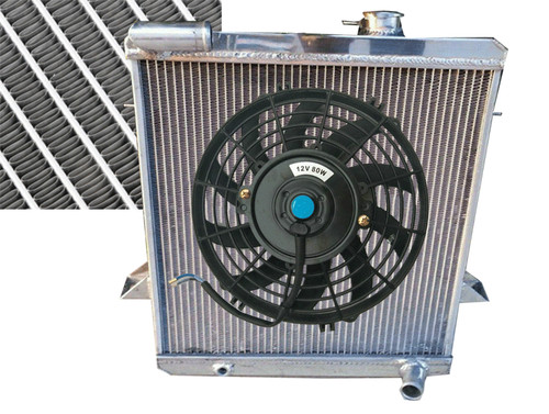 3row aluminium radiateur fan - 3row, radiateur+fan