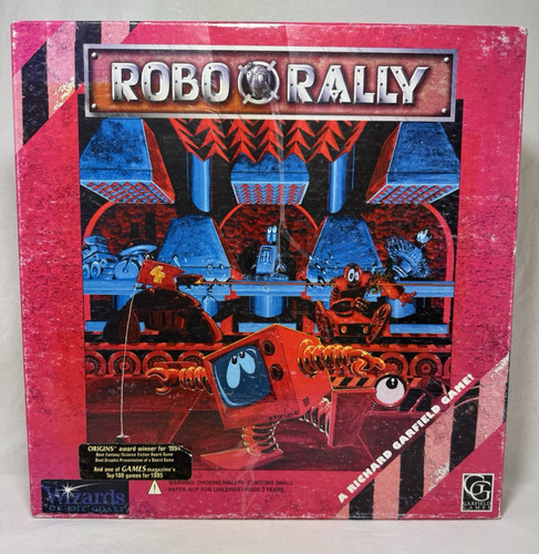 Robo rally board game 1994 - rally, /95