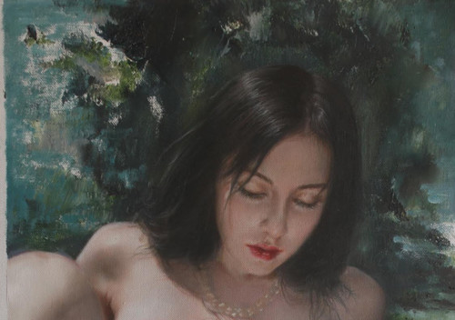 Tableau peinture érotique - tableau,