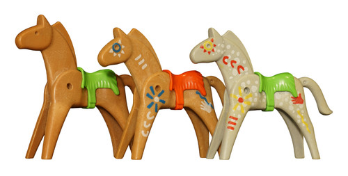 Playmobil chevaux indiens lot