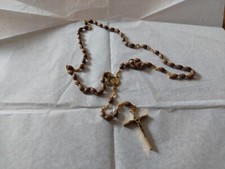 Chapelet Perles En Buis Doré