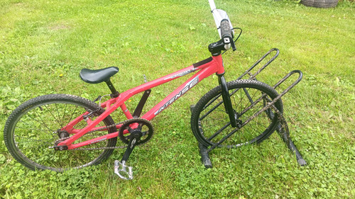 Bmx red intense - red, xl