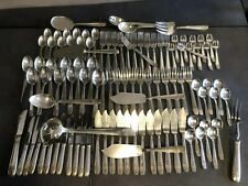 menagere art deco  platil modele grand prix plus de 100pieces 