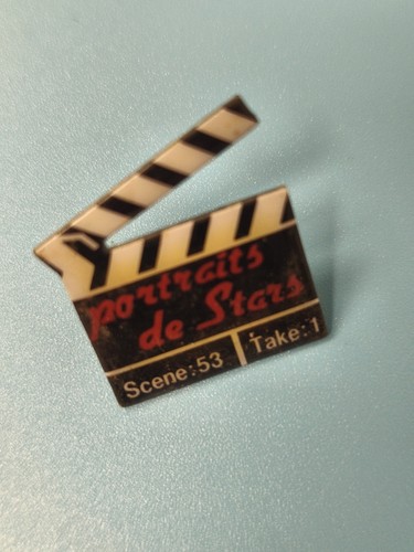 Pin vintage clap cinéma - vintage,