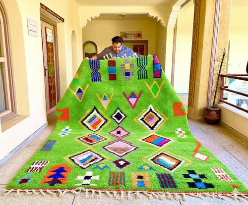 Tapis laine berbère - en,