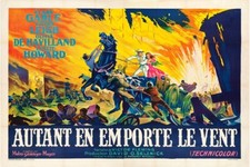 FILM AUTANT EN EMPORTE le VENT Rnpx-POSTER HQ 50x70cm d'une AFFICHE CINéMA