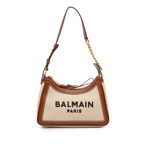 Balmain toile army logo sac - army,