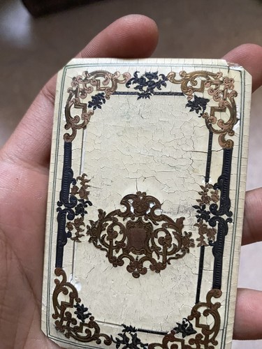 Ancien carnet bal début - ancien,
