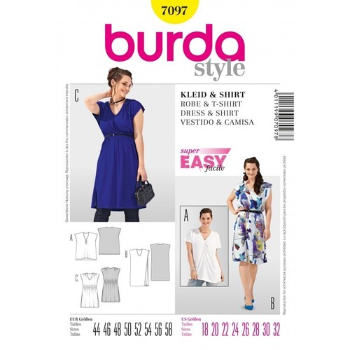 7097 patron burda - 3, creations
