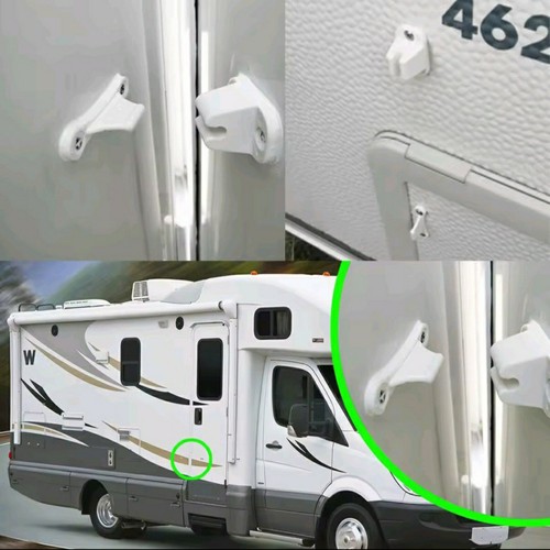 Bloc porte caravane - porte, camping