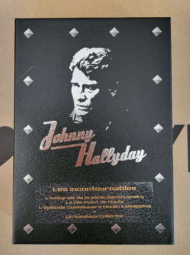 Coffret dvd johnny - 4, hallyday