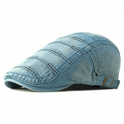 Casquette plate denim gatsby - casquette,