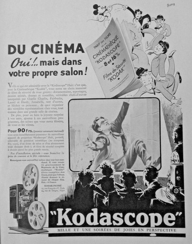 Publicité presse 1937 - de,
