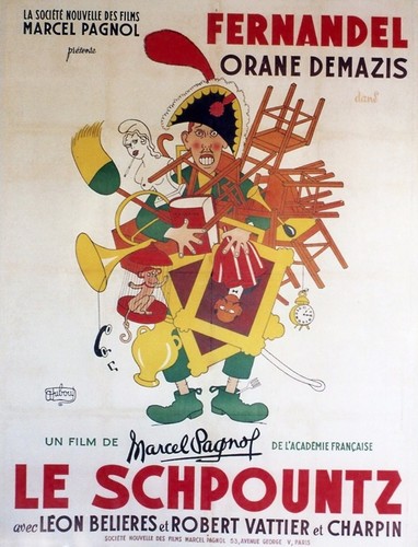 Schpountz affiche - "le, schpountz"