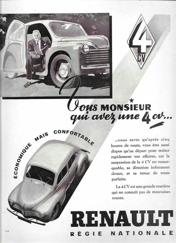 Publicite automobiles cv - publicite,