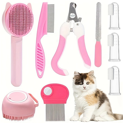 Kit beauté chat pièces - chat, 8