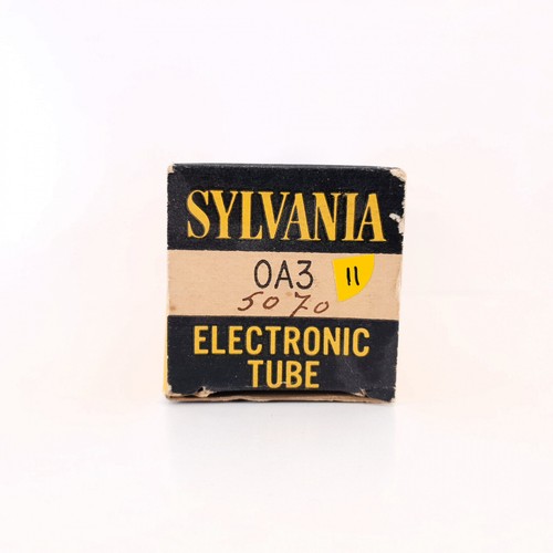 Tube sylvania 0a3 plaques - x,