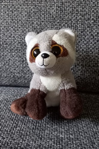 Doudou peluche raton laveur - peluche,